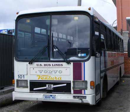 Volvo B6M Volgren U.S. Bus Lines
